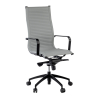 Fauteuil de bureau design Brenton, cadre en acier, dossier haut 210865 - (Outlet)