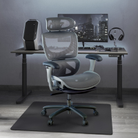 Chaise de Bureau Ergonomique Sakura white, dossier inclinable