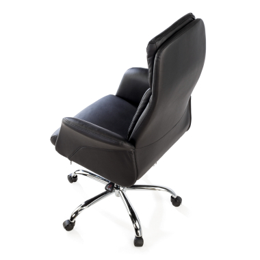 fauteuil de bureau noir king simil cuir accoudoirs rembourres 8
