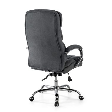 fauteuil de bureau noir harmony tissu accoudoirs rembourres 9