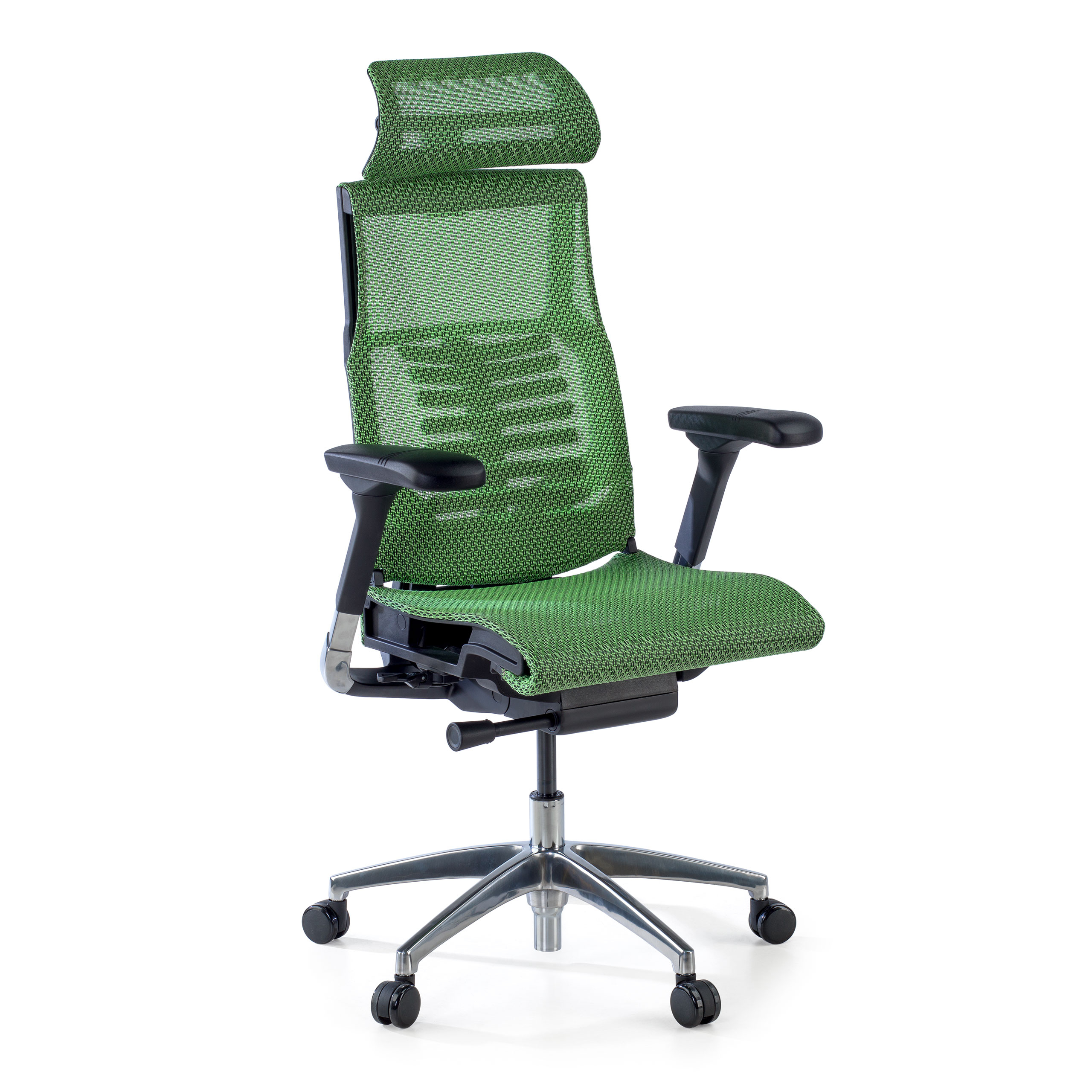 Chaise Ergonomique Pofit2, modèle premium, structure noire
