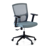 Chaise de Bureau Pivot, pivotante, accoudoirs réglables, en maille