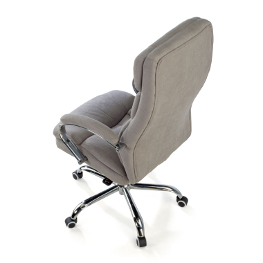 fauteuil de bureau gris harmony tissu accoudoirs rembourres 9