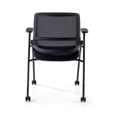 chaise avec tablette noir chaise avec roulettes maille accoudoirs mobiles 14