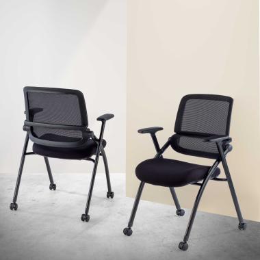chaise avec tablette noir chaise avec roulettes maille accoudoirs mobiles 8