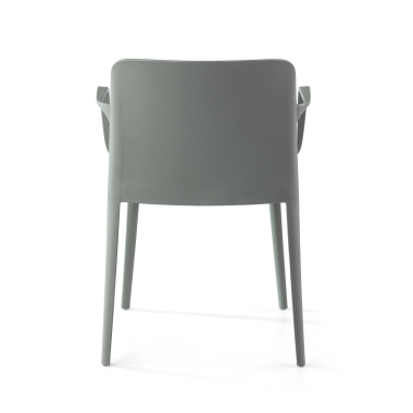 chaise de conference vert loop plastique accoudoirs fixes 7