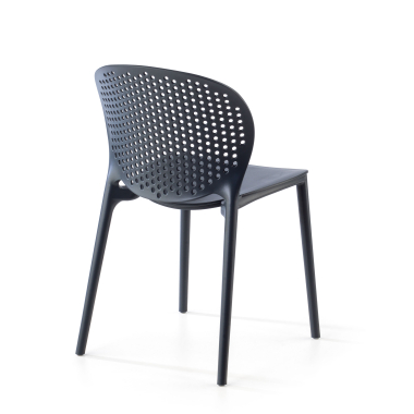 chaise de conference anthracite tango plastique sans accoudoirs 5