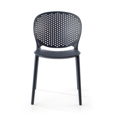 chaise de conference anthracite tango plastique sans accoudoirs 2