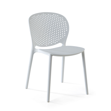 chaise de conference blanc tango plastique sans accoudoirs 1