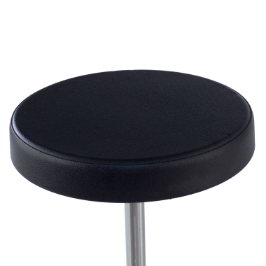 tabouret datelier et de laboratoire noir hana plastique sans accoudoirs 5