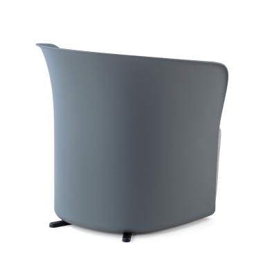 chaise salle d attente gris duomo tissu accoudoirs fixes 9