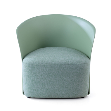 chaise salle d attente vert duomo tissu accoudoirs fixes 3