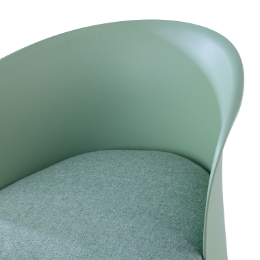 chaise salle d attente vert duomo tissu accoudoirs fixes 5