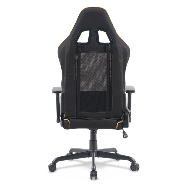 chaise gaming noir breeze tissu accoudoirs mobiles coussin appuie tete appui tete 9