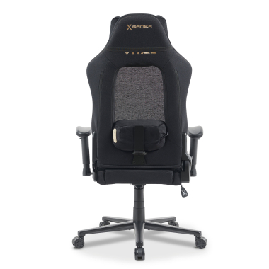 chaise gaming noir vital tissu accoudoirs mobiles coussin appuie tete appui tete 9