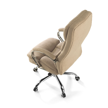 fauteuil de bureau beige harmony tissu accoudoirs rembourres 8