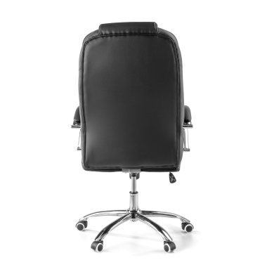fauteuil de bureau noir adana simil cuir accoudoirs rembourres 8