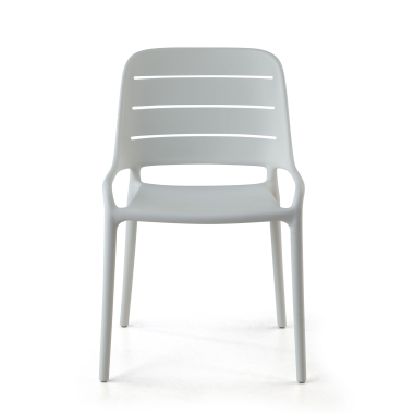 chaise de conference blanc sans bras plastique sans accoudoirs 5