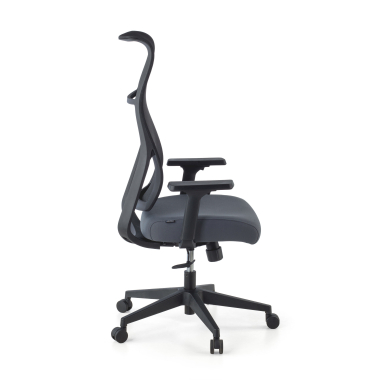 chaise ergonomique gris stay maille accoudoirs mobiles 5