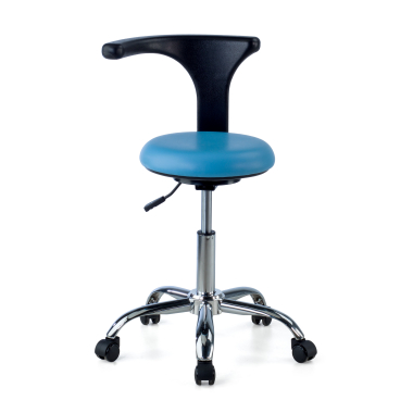 tabouret datelier et de laboratoire bleu clinicpro plastique sans accoudoirs 7