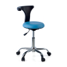 Tabouret médical dentiste pour clinique, esthéticienne, dossier ergonomique
