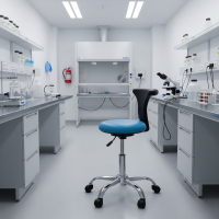Tabouret médical dentiste pour clinique, esthéticienne, dossier ergonomique