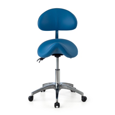 tabouret datelier et de laboratoire bleu ergo clinic plastique sans accoudoirs 5