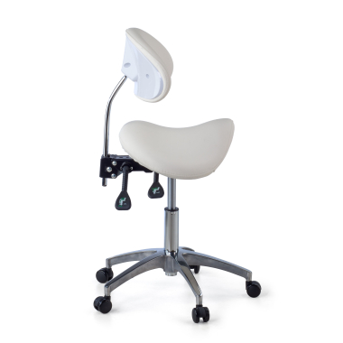 tabouret datelier et de laboratoire blanc ergo clinic plastique sans accoudoirs 8