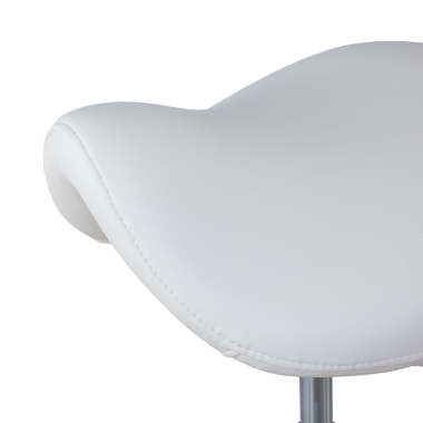 tabouret datelier et de laboratoire blanc ergo clinic plastique sans accoudoirs 7