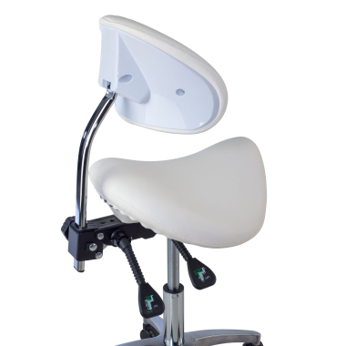 tabouret datelier et de laboratoire blanc ergo clinic plastique sans accoudoirs 5