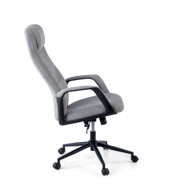 fauteuil de bureau gris denmark tissu accoudoirs rembourres appui tete 4