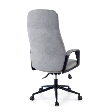 fauteuil de bureau gris denmark tissu accoudoirs rembourres appui tete 8