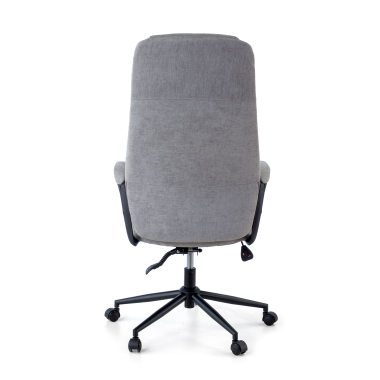 fauteuil de bureau gris denmark tissu accoudoirs rembourres appui tete 9