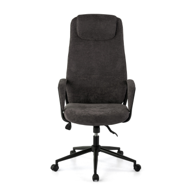 fauteuil de bureau anthracite denmark tissu accoudoirs rembourres appui tete 3