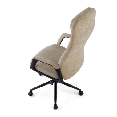 fauteuil de bureau beige denmark tissu accoudoirs rembourres appui tete 8
