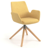 Chaise Scandinave Glamm, Pieds en Bois, Certifiée