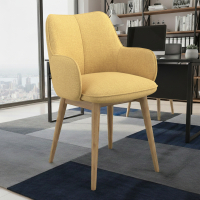 Chaise Scandinave Nora, Pieds en bois, Certifiée