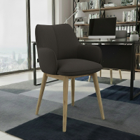 Chaise Scandinave Nora, Pieds en bois, Certifiée