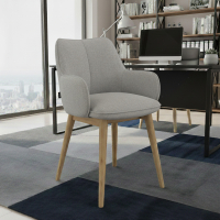 Chaise Scandinave Nora, Pieds en bois, Certifiée