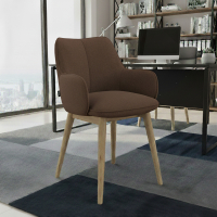 Chaise Scandinave Nora, Pieds en bois, Certifiée