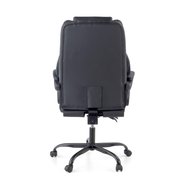 chaise gaming noir morgan simil cuir accoudoirs mobiles coussin appuie tete appui tete repose pieds extensible 7