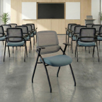 Chaise pliante Smart avec dossier en maille, empilable