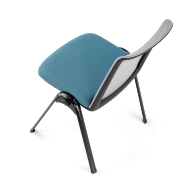 chaise de conference bleu dora maille sans accoudoirs 10