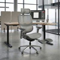 Chaise de bureau ergonomique Erghos X2, support lombaire flexible