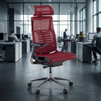 Chaise Ergonomique Pofit2, modèle premium, structure noire
