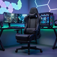 Chaise gaming avec repose-pieds Epic