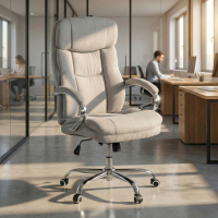 Chaise de bureau en tissu Harmony, rembourrée