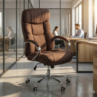Chaise de bureau en tissu Harmony, rembourrée