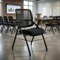 Chaise pliante Smart avec dossier en maille, empilable