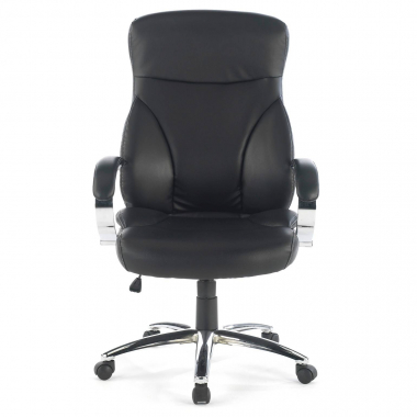 fauteuil de bureau noir gouda simil cuir accoudoirs rembourres 3